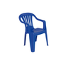Kit 10 Cadeiras Poltronas Plásticas Azul Mor até 182kg - 2