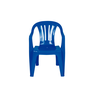 Kit 10 Cadeiras Poltronas Plásticas Azul Mor até 182kg - 3