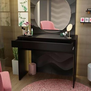 Mesa Escrivaninha Computador Notebook 90x42cm 1 Gaveta