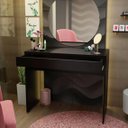 Ver imagem 1 de Mesa Escrivaninha Computador Notebook 90x42cm 1 Gaveta