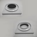 Ver imagem 6 de Kit 2 Ralo Oculto 15x15 Invisivel P/ Piso Porcelanato Branco