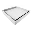 Ver imagem 3 de Kit 2 Ralo Oculto 15x15 Invisivel P/ Piso Porcelanato Branco