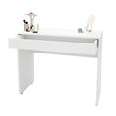 Ver imagem 2 de Mesa Escrivaninha Computador Notebook 1 Gaveta 90cm Branco