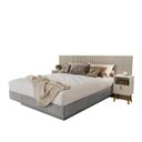 Ver imagem 2 de Conjunto Cama Queen Bristol, Cabeceira e 2 Mesas de Cabeceira Buzios