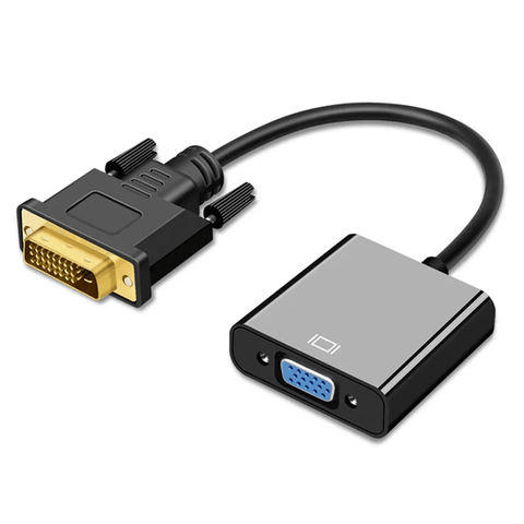 Adaptador Conversor Dvi 24+1 Macho para Vga Femêa Co-011