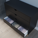 Ver mais imagens de Cômoda 4 Gavetas Puxador Embutido Ipanema