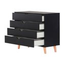 Ver imagem 7 de Cômoda 4 Gavetas Puxador Embutido Ipanema