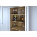 Ver imagem 5 de Estante Para Livros Ditália 2 Portas Vidro E-957