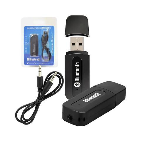 Plug Adaptador Receptor Bluetooth Usb 2.1 Stéreo P2