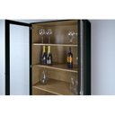 Ver imagem 4 de Cristaleira Estante para Livros 2 Portas Vidro E-957