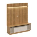Ver imagem 7 de Rack com Painel Ripado para TV até 75” 181cm com Prateleira com LED Cronos CabeCasa MadeiraOriginals