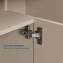 Ver imagem 5 de Rack com Painel Ripado para TV até 75” 181cm com Prateleira com LED Cronos CabeCasa MadeiraOriginals