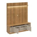 Ver imagem 6 de Rack com Painel Ripado para TV até 75” 181cm com Prateleira com LED Cronos CabeCasa MadeiraOriginals