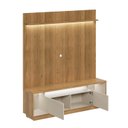 Ver mais imagens de Rack com Painel Ripado para TV até 75 Polegadas 181cm com LED Cronos CabeCasa MadeiraOriginals