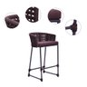 CONJUNTO PARA ÁREA COM 03 BANQUETAS ANGRA E 01 BISTRO DUBAI - 2