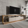Rack para TV até 75 Polegadas 3 Portas 218cm Cronos CabeCasa MadeiraMadeira - 1