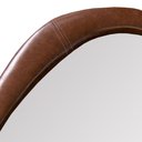 Ver imagem 6 de Espelho Decorativo Gringa Corino 84x64cm Orgânico Marrom
