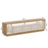 Rack para TV até 75 Polegadas 3 Portas 218cm Fita de LED Cronos CabeCasa MadeiraMadeira - 2