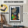 Mapa Serie Game Of Thrones Decoração Filmes para Quarto Tema - 5