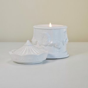 Vela Aromática Decorativa Carrossel