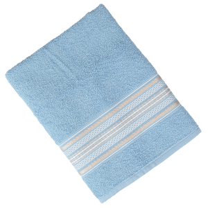 Toalha de Banho Rubi Atlântica Sofisticata 70x1,25 Cor:azul Céu
