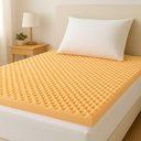 Ver imagem 1 de Colchão Pillow Top Colchonete Espuma D33 Casca Caixa de Ovo Anti Escaras Alívio de Pressão Casal