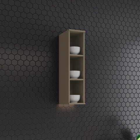 Armário Aéreo Nicho 20cm 100% MDF Aurora