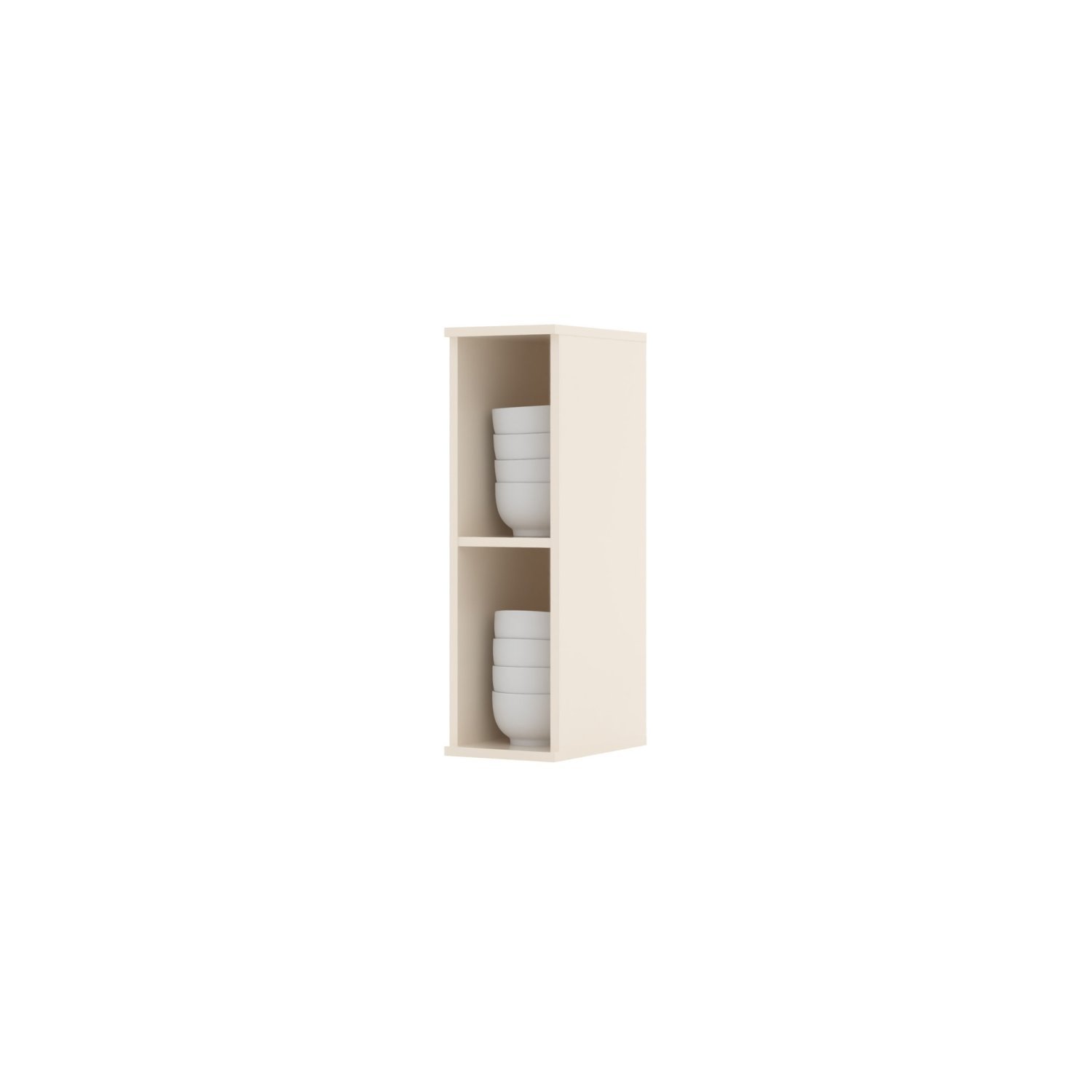 Armário Aéreo Nicho 20cm 100% MDF Aurora - 2