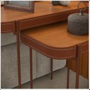 Ver imagem 3 de Mesa Lateral P Melin 47x31 Ofertamo Nature/cobre