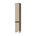 Ver imagem 3 de Paneleiro 2 Portas 35cm 100% MDF Aurora Cinza/Duna/Cristal