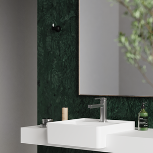 Cuba Semi Encaixe Quadrada 42x42x13cm Sentiero com Mesa 