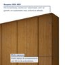 Guarda Roupa Casal 6 Portas com 9 Gavetas 100% MDF Urbano - 9