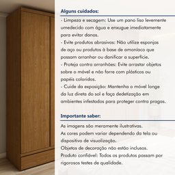 Guarda Roupa Casal 6 Portas 9 Gavetas Urbano - 12
