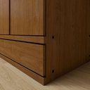 Ver imagem 6 de Guarda Roupa Casal 6 Portas com 9 Gavetas 100% MDF Urbano