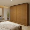 Guarda Roupa Casal 6 Portas com 9 Gavetas 100% MDF Urbano - 1