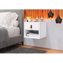 Ver imagem 1 de Mesa de Cabeceira Suspensa 1 Gaveta Julia Yescasa