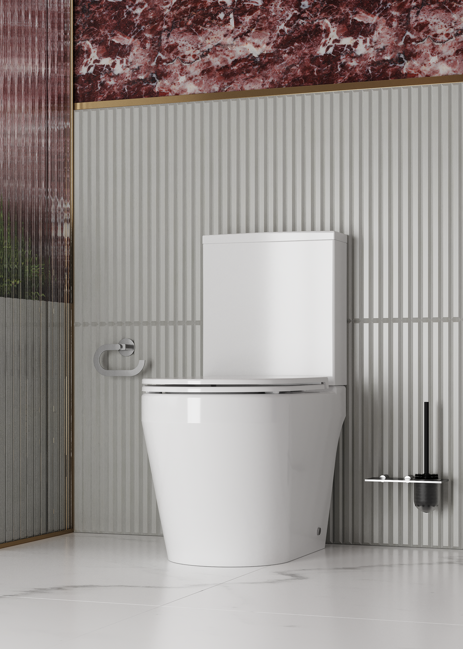 Kit Vaso Sanitário com Caixa Acoplada e Assento Soft Close Vulcano  - 9