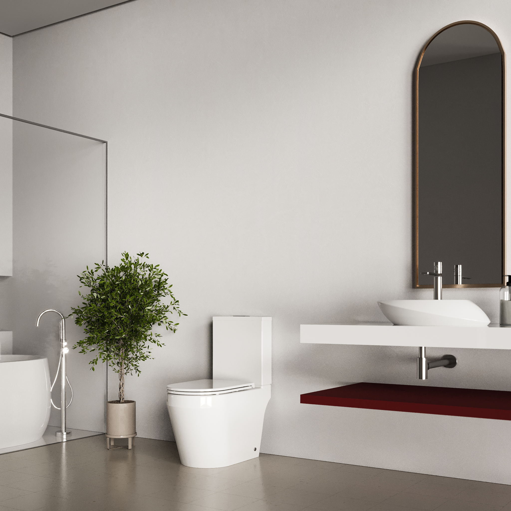 Kit Vaso Sanitário com Caixa Acoplada e Assento Soft Close Vulcano  - 10