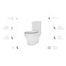 Kit Vaso Sanitário com Caixa Acoplada e Assento Soft Close Barroco  - 9