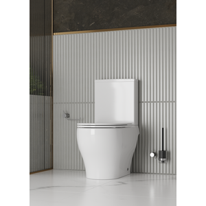 Kit Vaso Sanitário com Caixa Acoplada e Assento Soft Close Barroco 