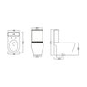 Kit Vaso Sanitário com Caixa Acoplada e Assento Soft Close Barroco  - 4