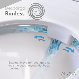 Kit Vaso Sanitário Convencional e Assento Soft Close Sentiero  - 11