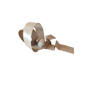 Decoração Escultura De Mesa Abstrata em Aço Cor Bege Exclusiva no Brasil Aparador Para Sala Escritór