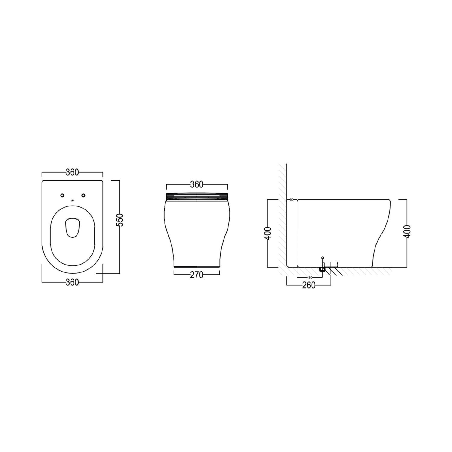 Kit Vaso Sanitário Convencional e Assento Soft Close Barroco Acqua Brasil - 6