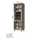 Ver imagem 5 de Torre Quente 1 Forno 4 Portas 71,5cm 100% MDF Aurora