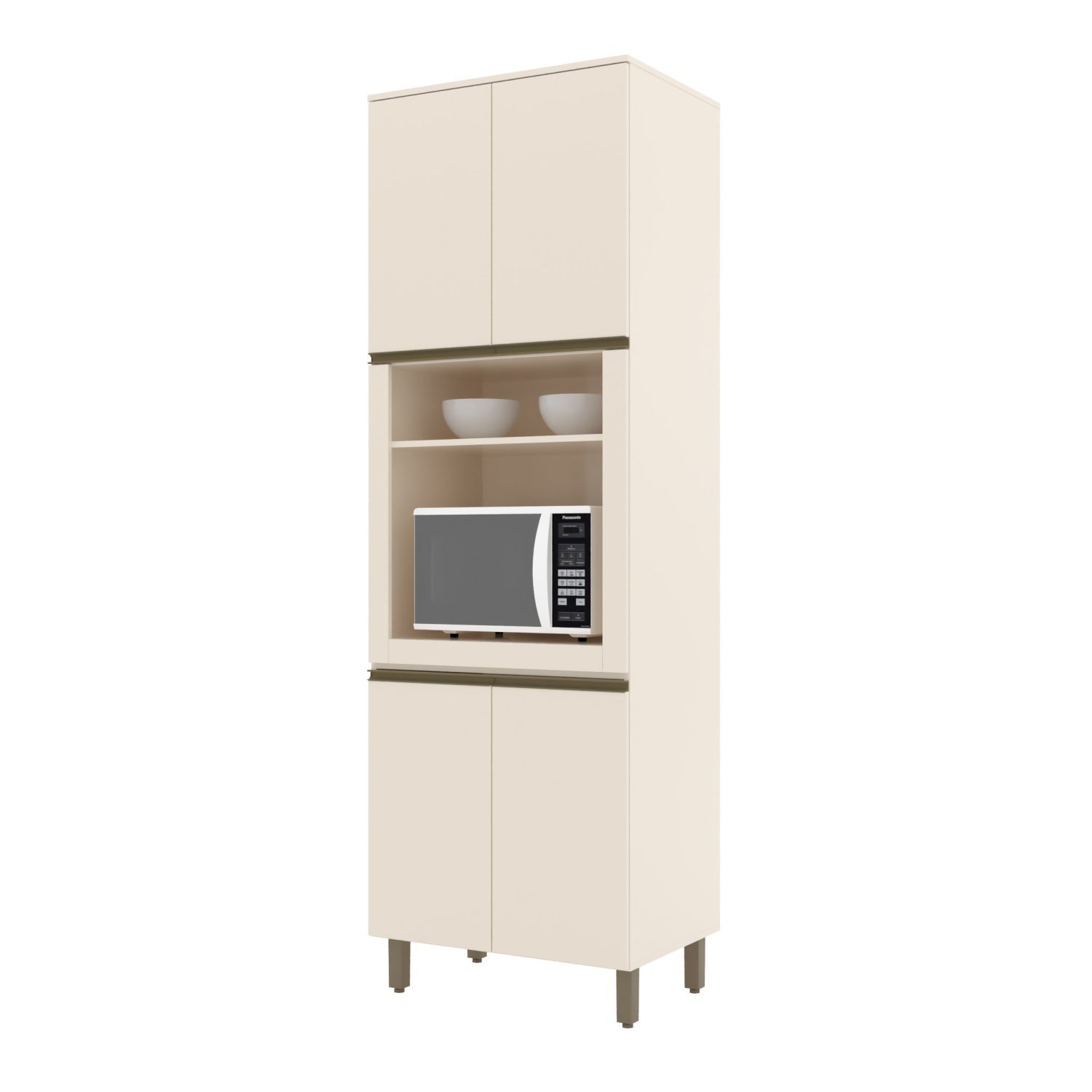 Torre Quente 1 Forno 4 Portas 71,5cm 100% MDF Aurora - 2