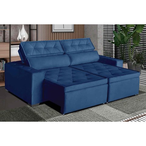Sofá Áustria 4 Lugares 2,50cm - de Casa Décor e Estofados.