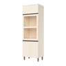 Torre Quente 2 Fornos 71,5cm 3 Portas 100% MDF Aurora - 2