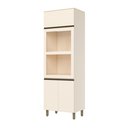 Ver imagem 2 de Torre Quente 2 Fornos 71,5cm 3 Portas 100% MDF Aurora