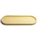 Ver imagem 1 de 12 Travessas de Bambu Petisqueira 33x12cm Bandeja UZ Servir Decorar Gamela